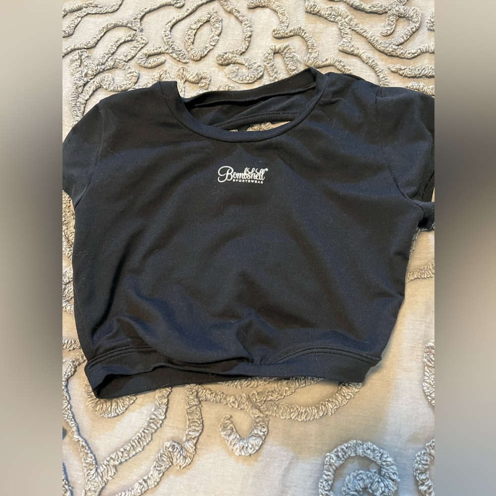 Backless Bombshell crop top size Small